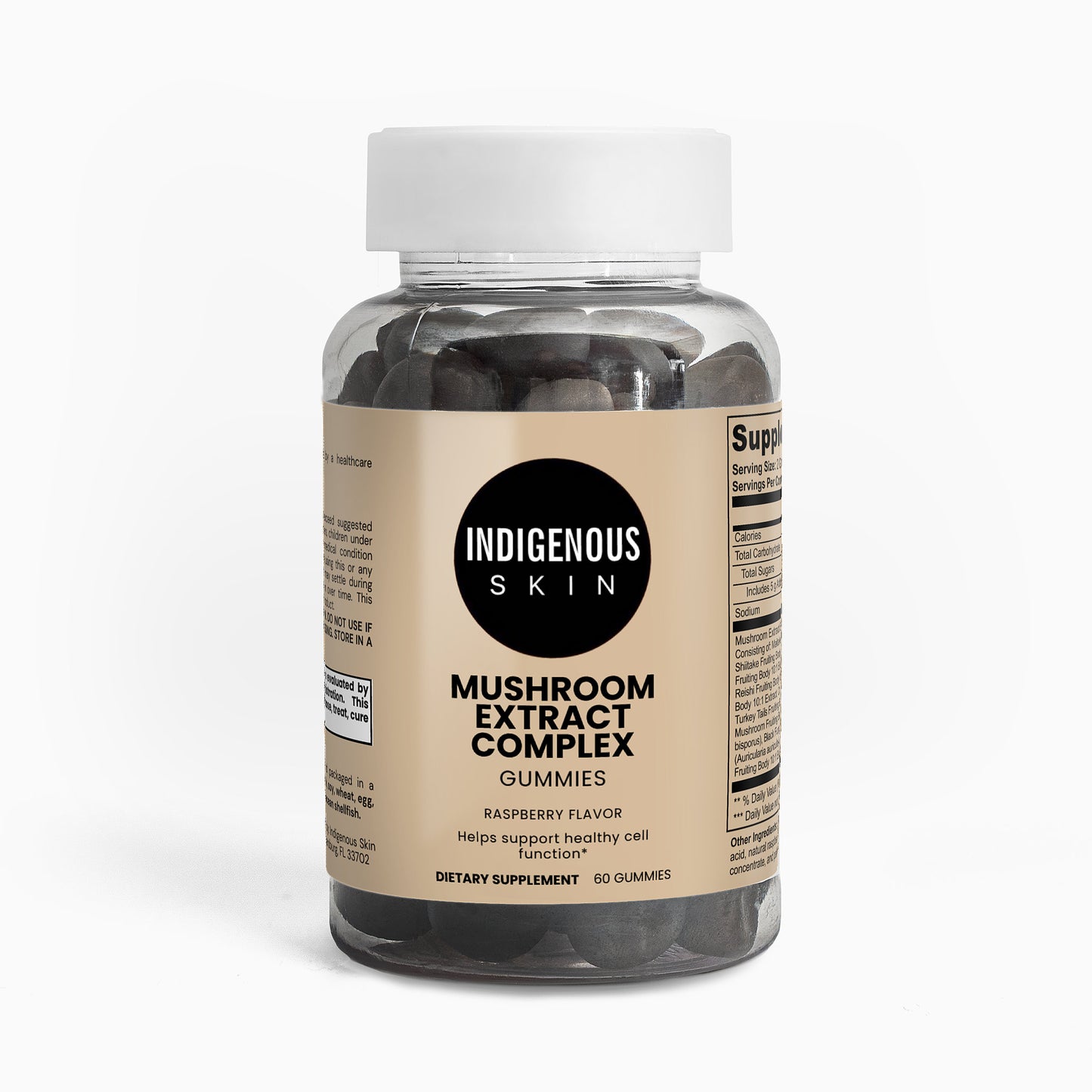 Mushroom extract complex with reishi, chaga, and lion’s mane for focus and immunity.