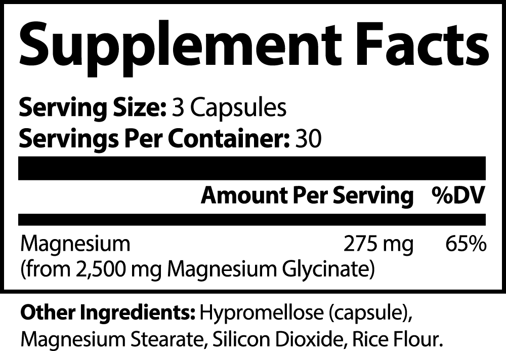 Magnesium Glycinate Prenatal Capsules