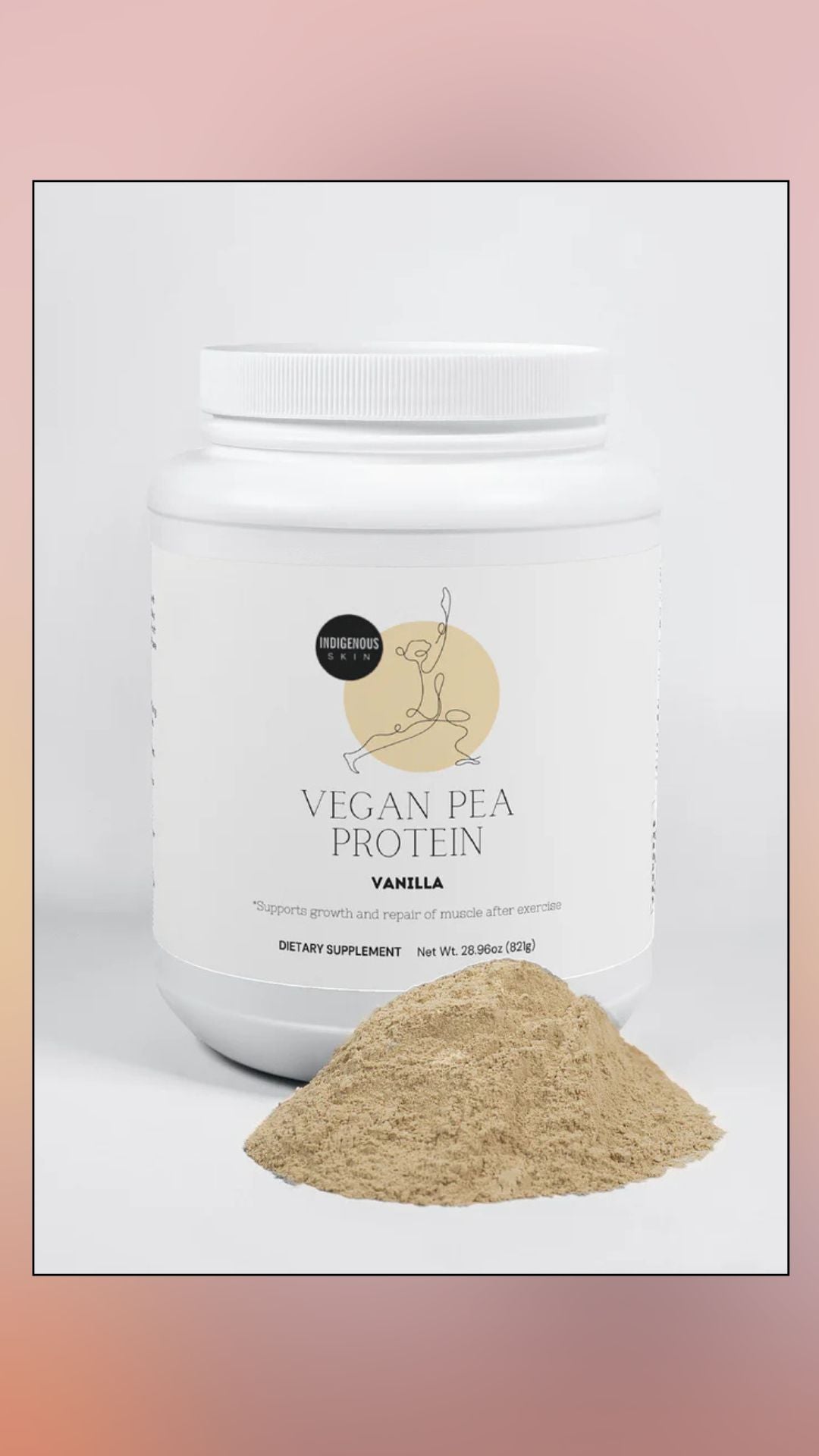 Vegan Pea Protein Isolate (Vanilla)