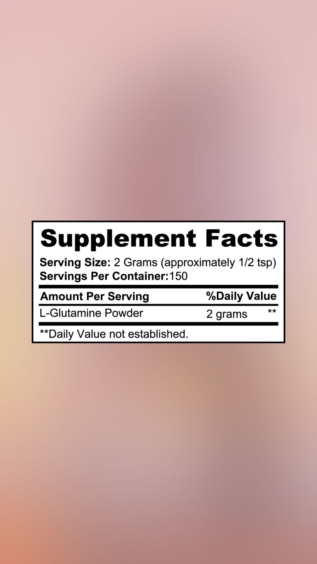 L-Glutamine Powder
