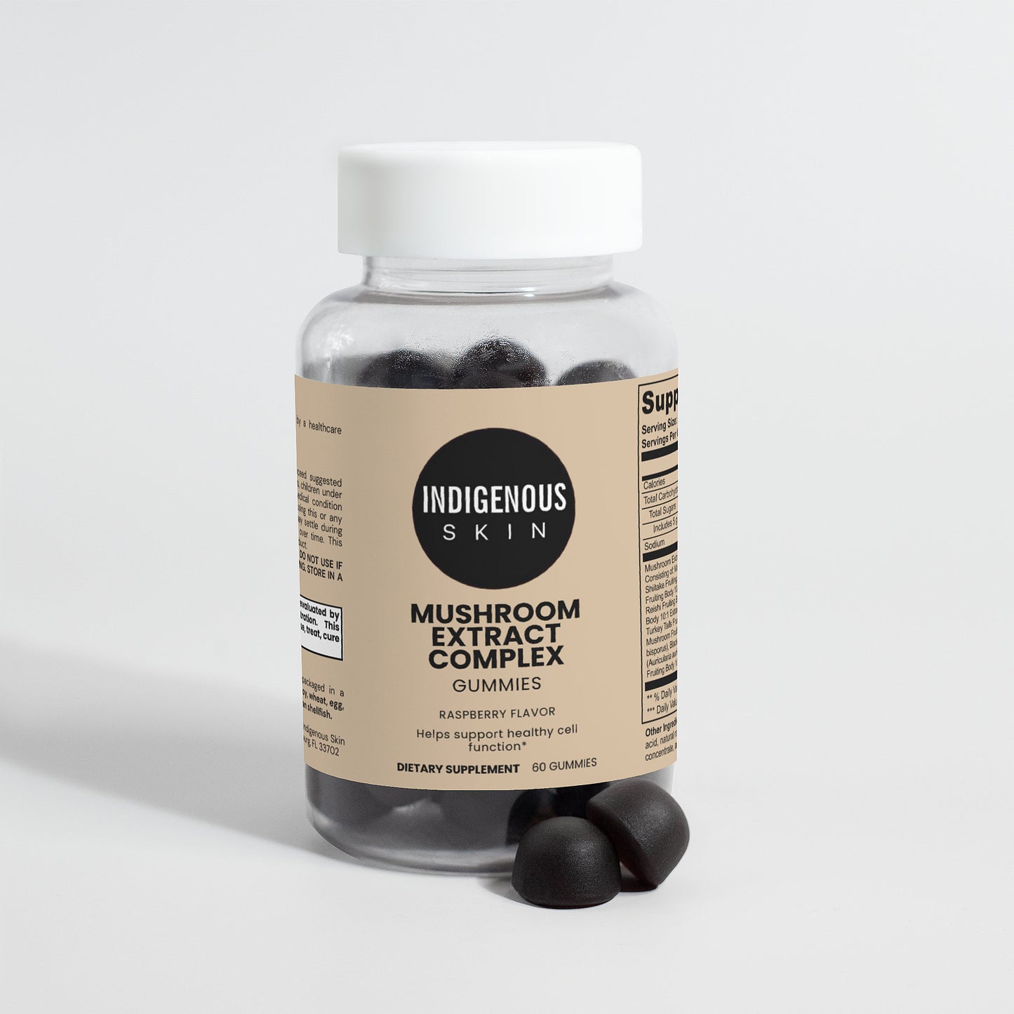 Mushroom extract complex with reishi, chaga, and lion’s mane for focus and immunity.