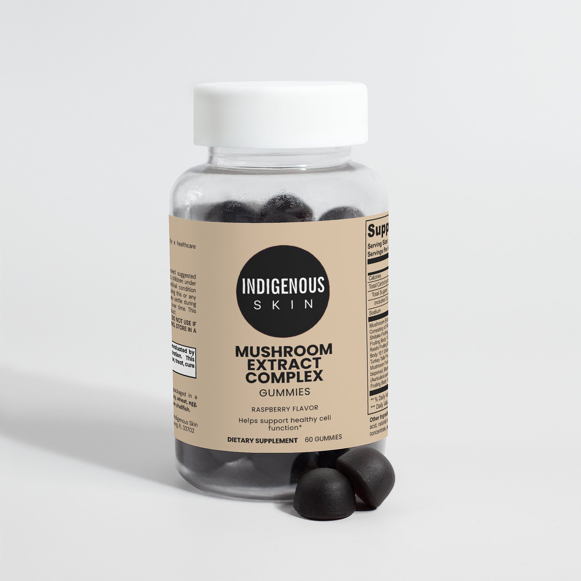 Mushroom extract complex with reishi, chaga, and lion’s mane for focus and immunity.