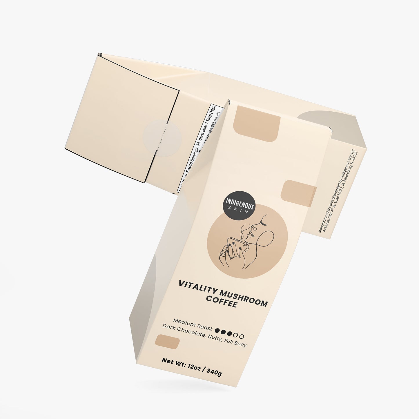 Vitality Mushroom Coffee (Medium Roast)