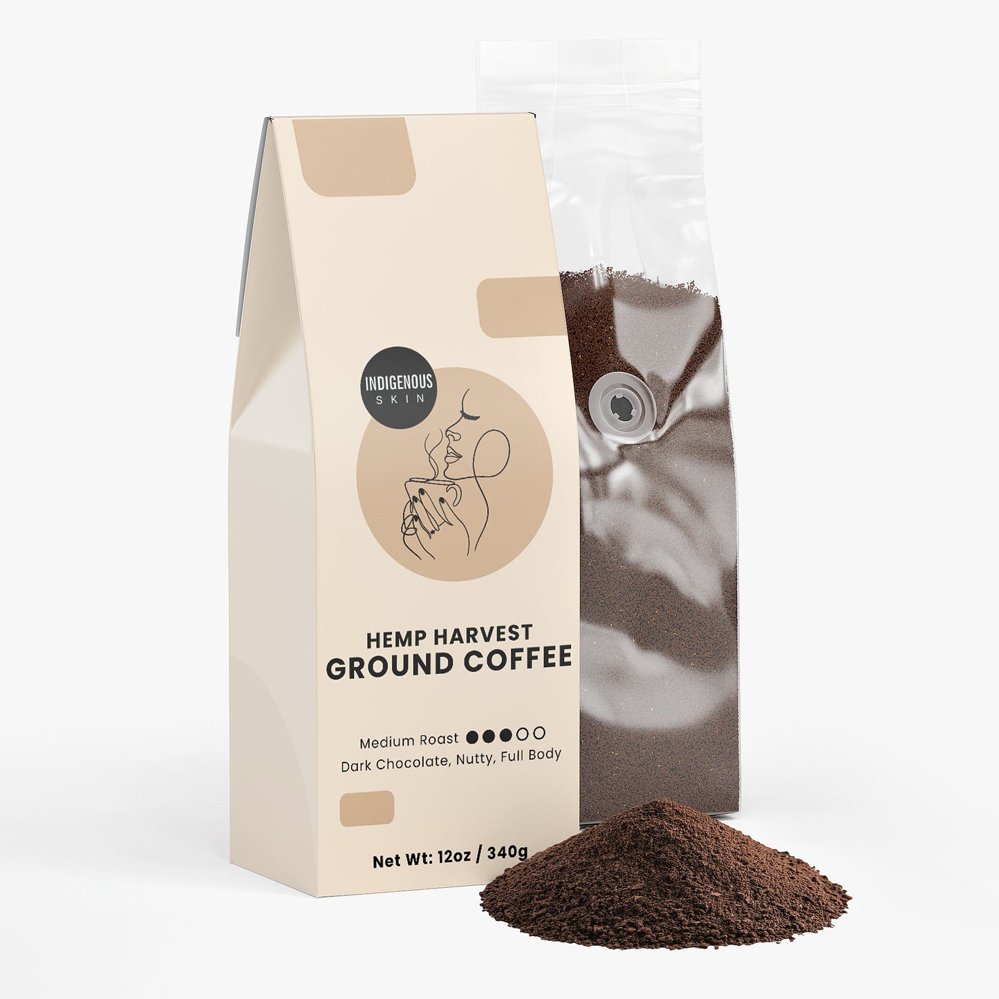 Hemp Harvest Coffee (Medium Roast)