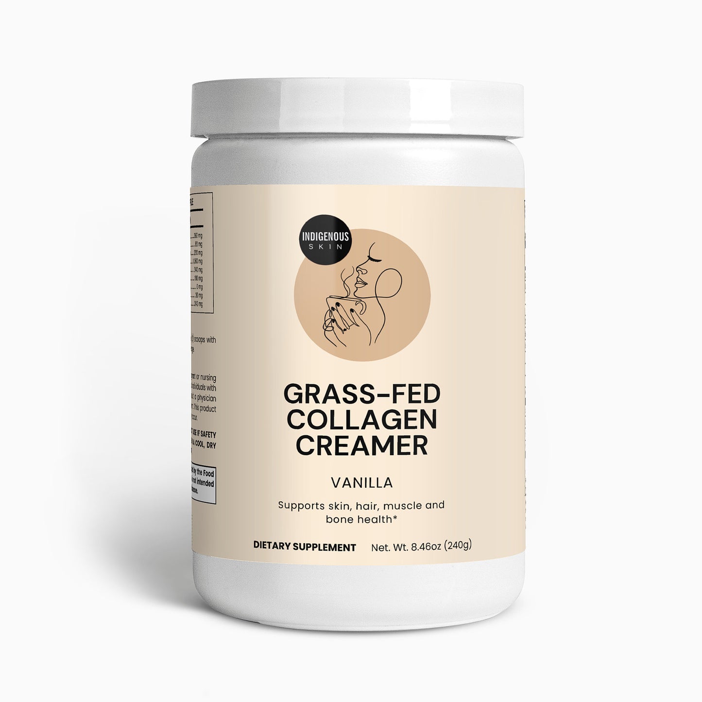 Grass-Fed Collagen Creamer (Vanilla)