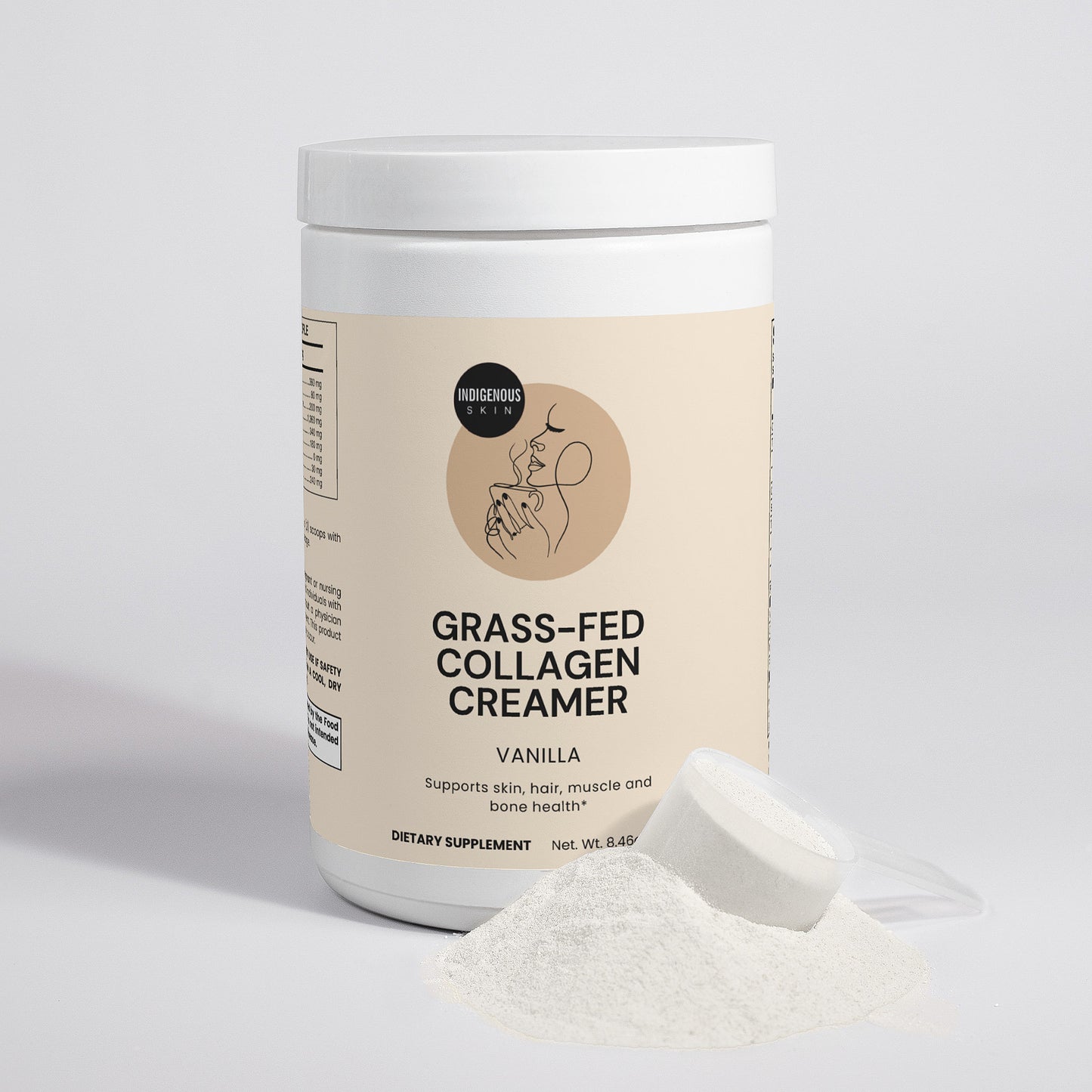 Grass-Fed Collagen Creamer (Vanilla)